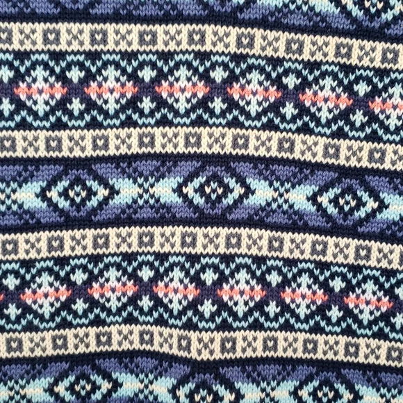 014 Urban Outfitters CPO Spring Fair Isle Striped Pullover Sweater sz M Men's - Picture 5 of 11